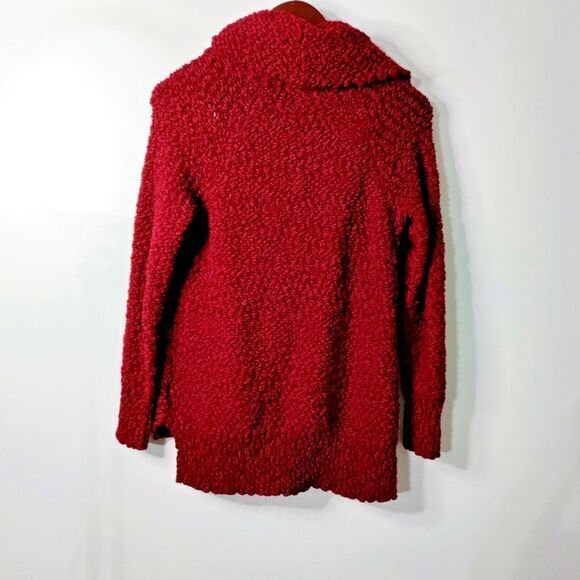 Liz Claiborne Women S Chunk Cowl Neck Long Sleeve Acrylic Blend Academia Sweater - Picture 5 of 8